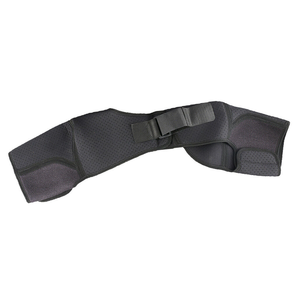 3Pc Double Shoulder Support Brace for Tendinitis Pain Ease Injury Prevention