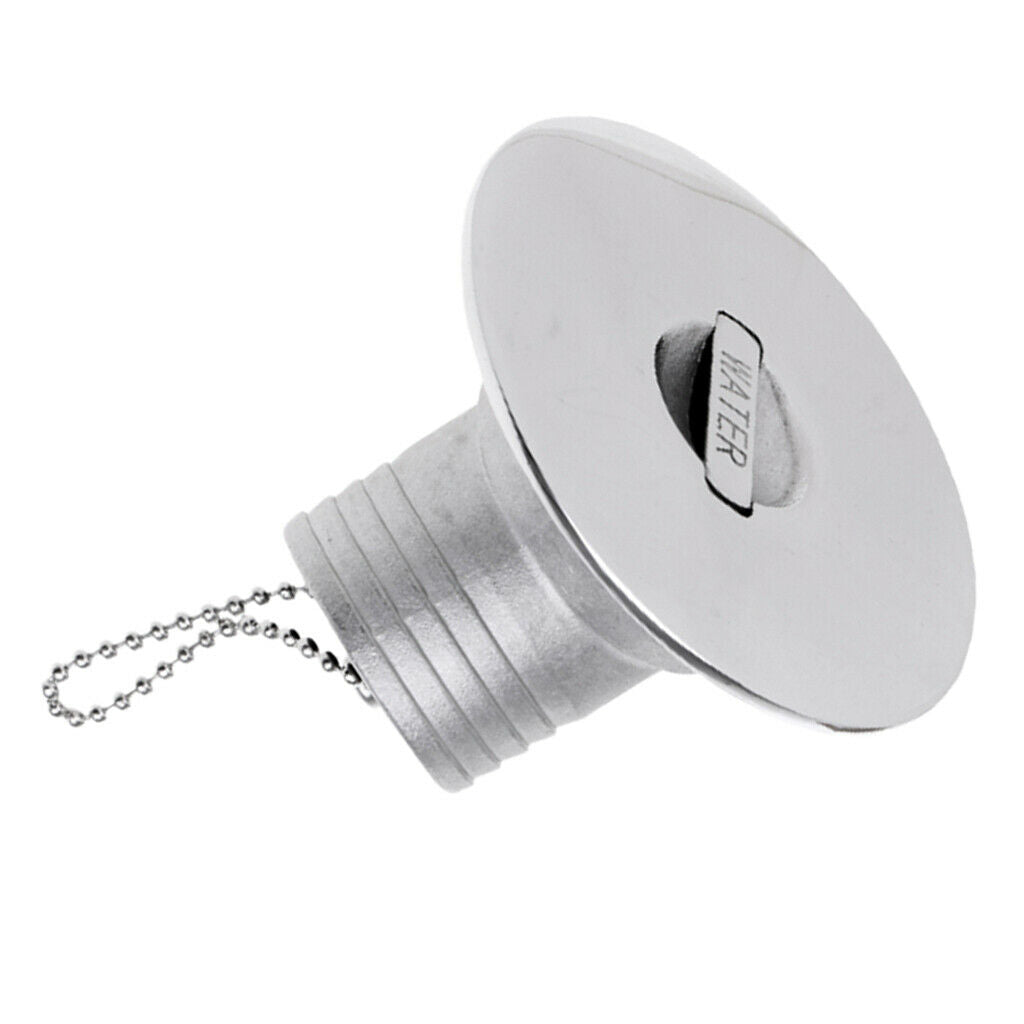 Hose Deck Fill Filler Keyless   for WATER 50mmBoat Filler stainless steel