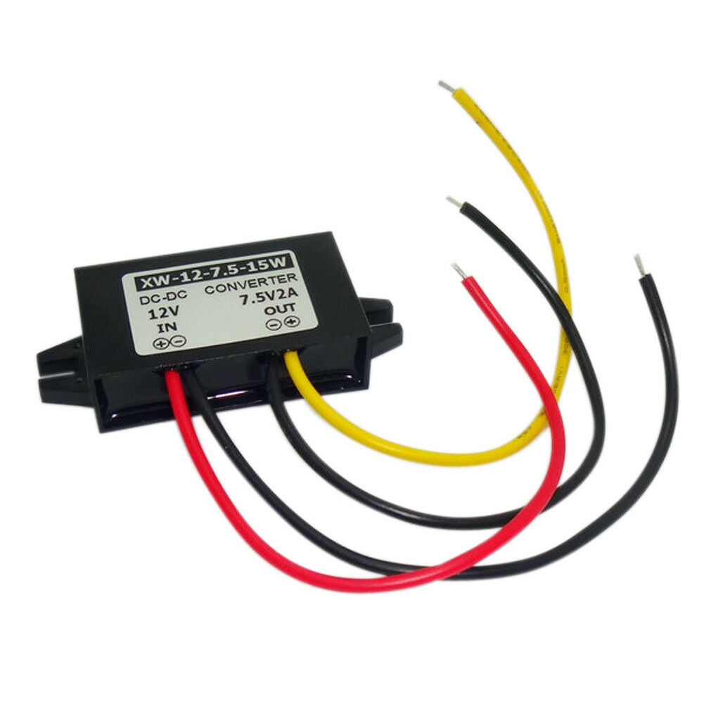 Converter Regulator  DC12V To DC7.5V 2A 15W Step Down Power Supply  Module