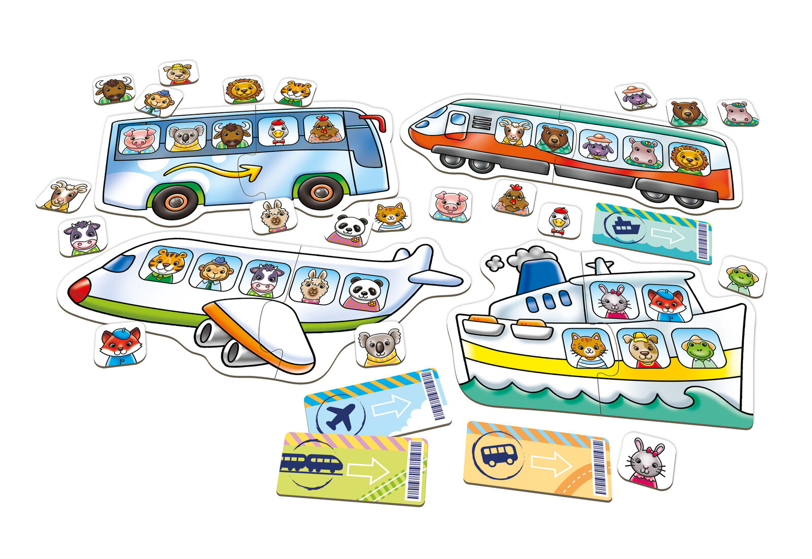 Orchard Toys 094 Let's Go Lotto Matching Memory Game Family Children Toddler 2+