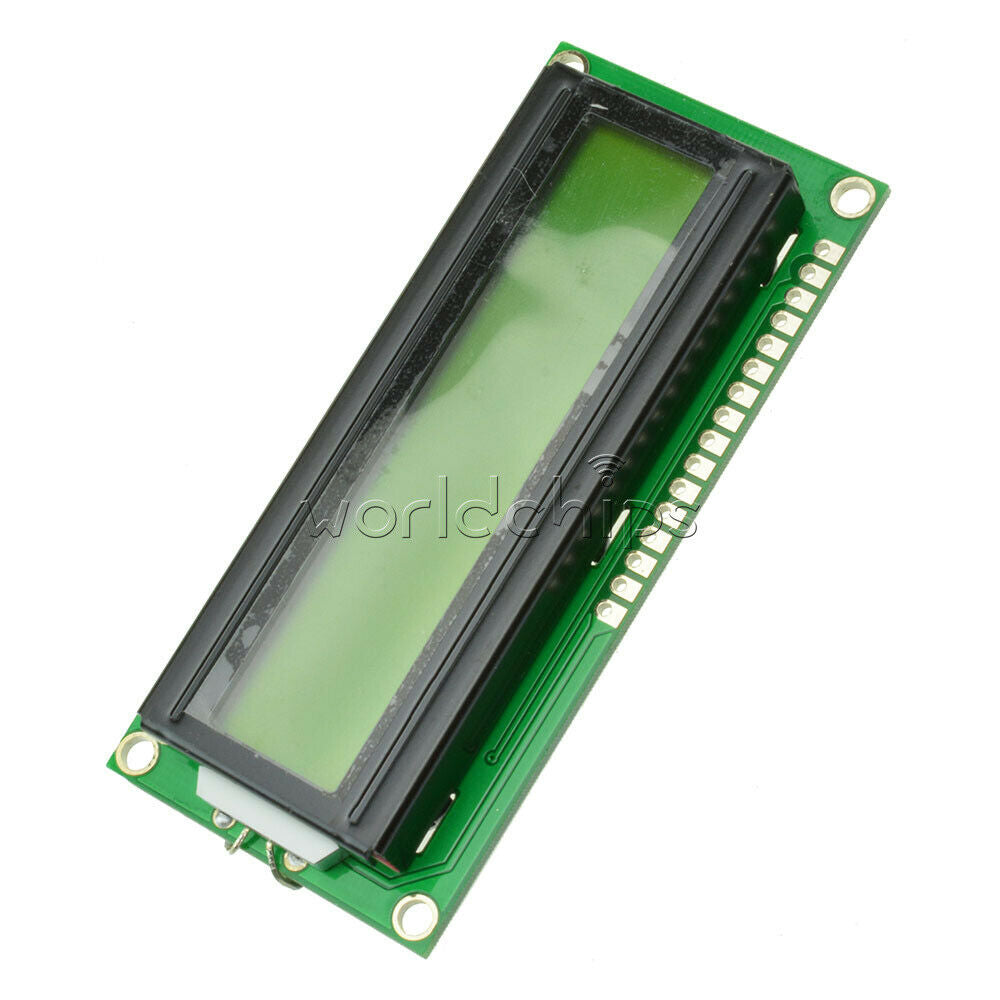 Yellow Backlight 16X1 Character 1601 LCD Display Module LCM STN SPLC780D KS0066