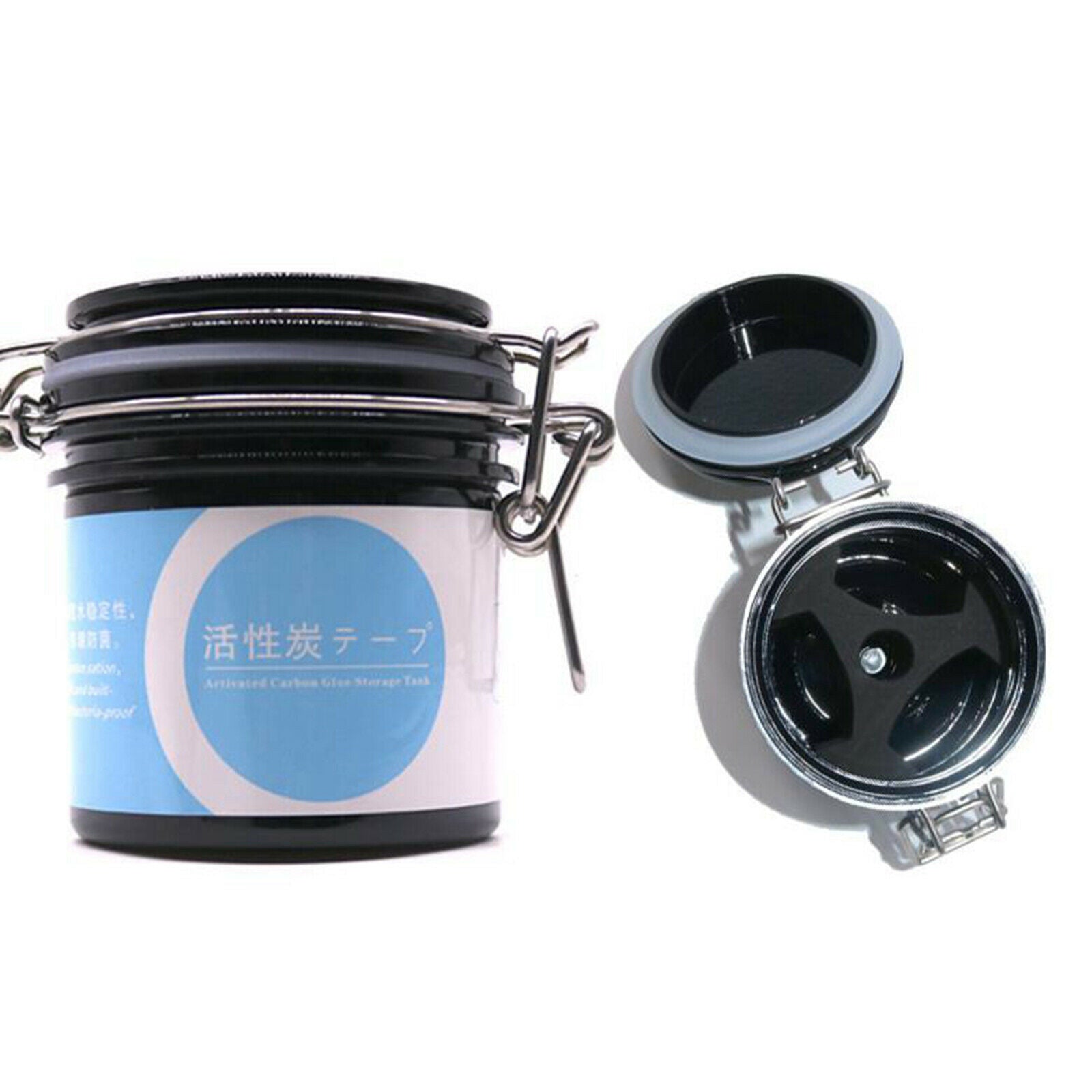 Eyelash Glue Storage Tank Activated Carbon Sealed Storage Jar  Container