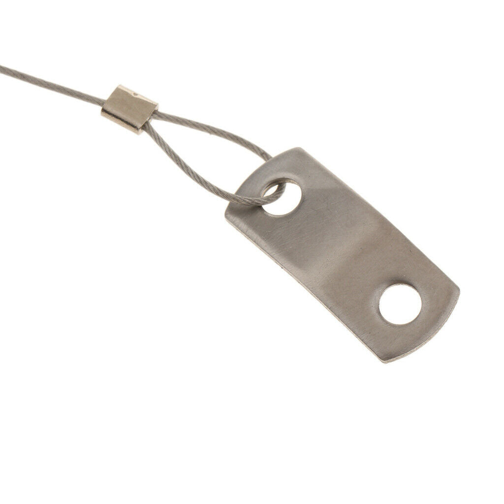 Stainless Steel Boat Top Bimini Top Quick Release Ball Pin with Lanyard