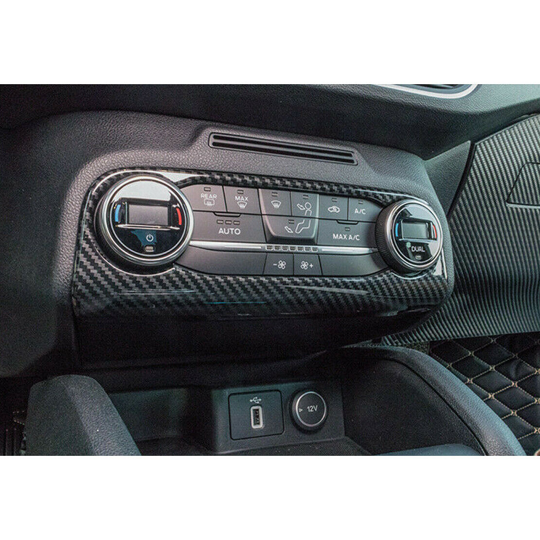Central Console Air  Panel Cover Trim Fit for Ford Focus 2019-2020