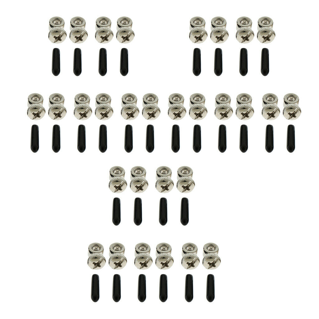 15 Pairs of Adjustable Bolts Jumping Rope Replacement Screws