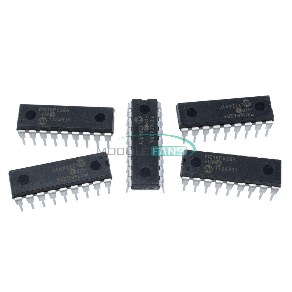 10PCS IC MICROCHIP PIC16F628A PIC16F628A-I/P DIP-18