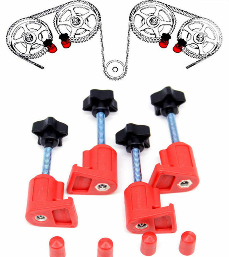 5 X DIY Automobiles Dual Cam Clamp Camshaft Engine Timing Locking Tool Universal