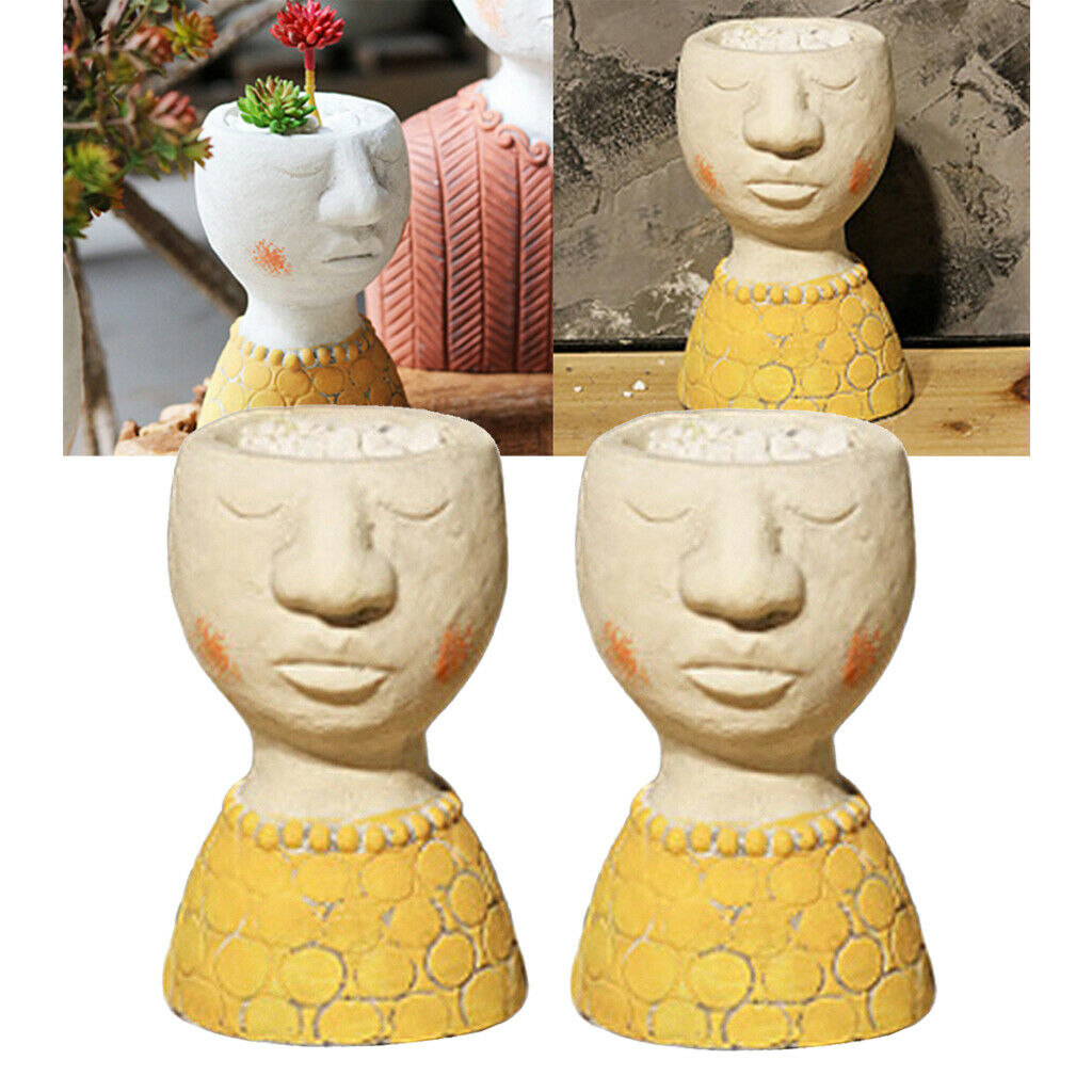 2pcs Succulent Planter Pots for Succulent Planter/Herbs/ Flower Plants