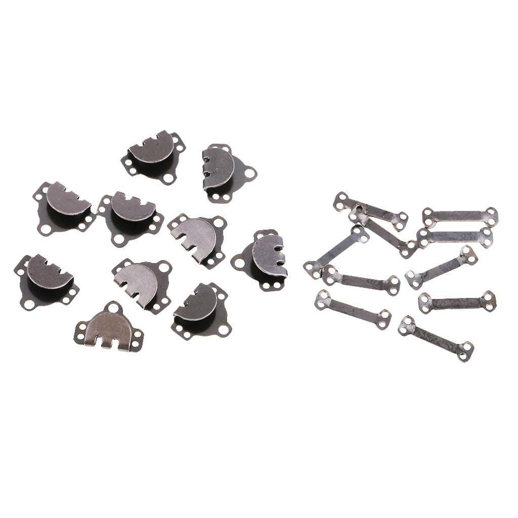 20 Sets Garment Hooks & Eyes Fasteners for Trousers Skirt Sewing Accessories