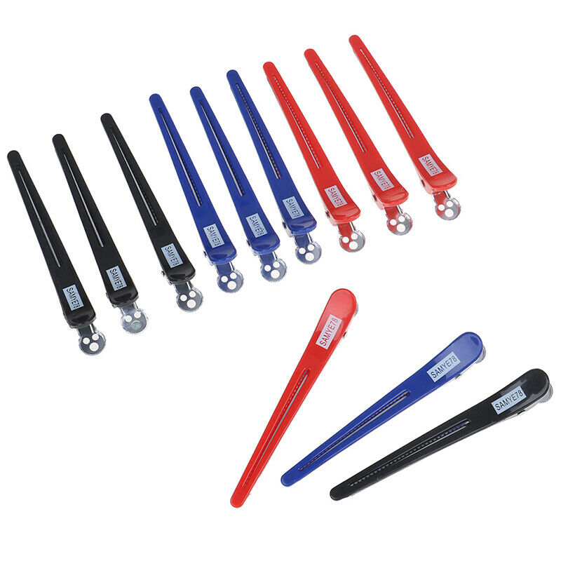 Crocodile Hair Salon Alligator Hair Clips Section Clamps Hairpins Styling To FG