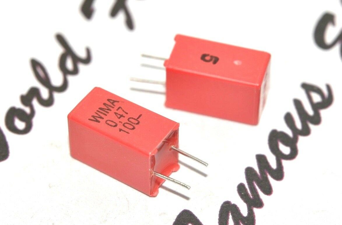 4pcs - WIMA MKP2 0.47uF (0,47µF 470nF) 100V 5% pitch:5mm Capacitor