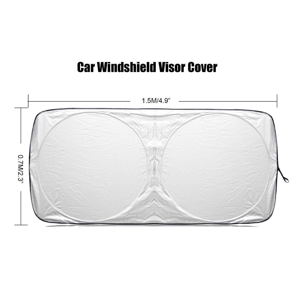 Car Auto Front Windows Protection Windshield Cover UV Sun Visor Shade 150*70cm