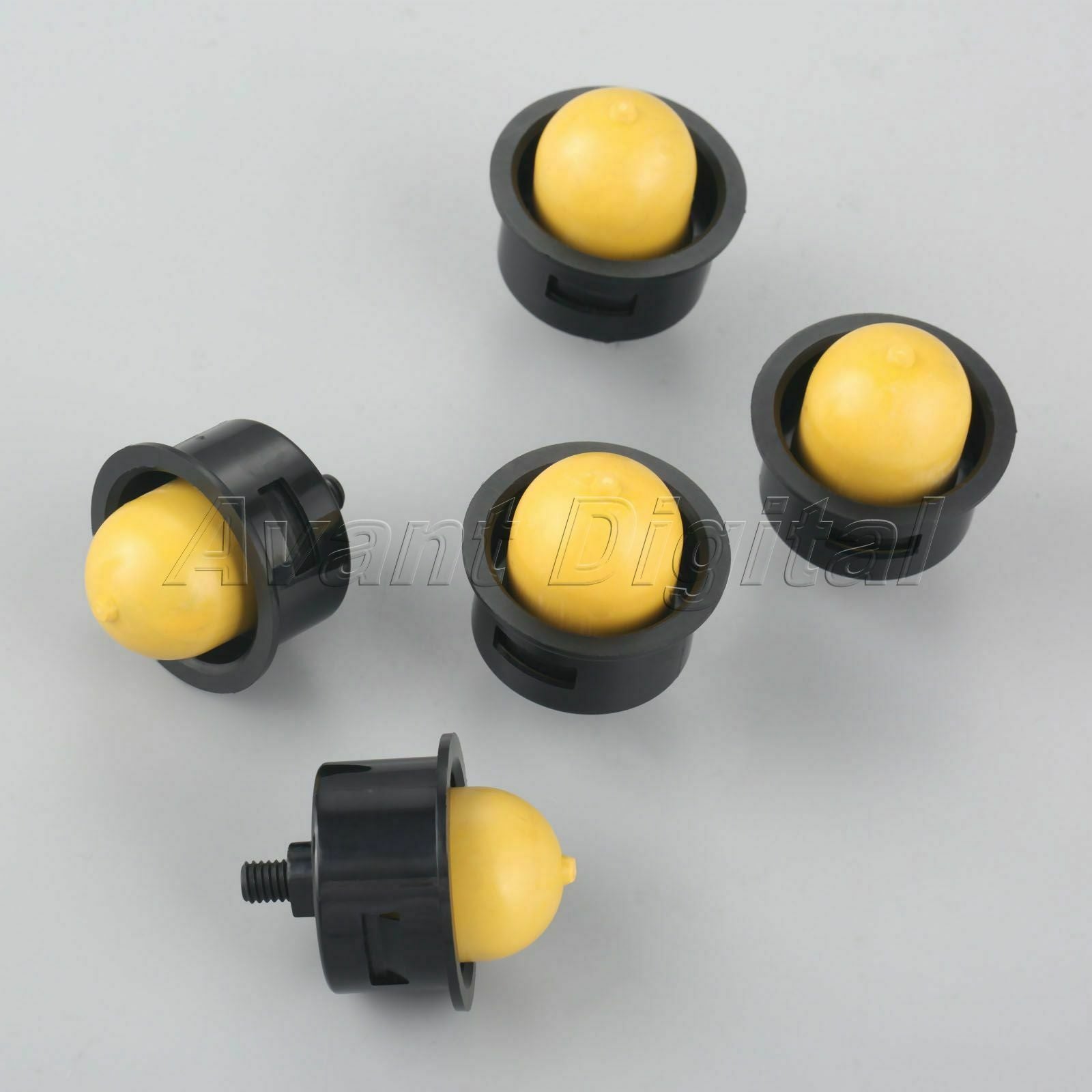 5x Lawn Mower Blower Engines Primer Bulb Craftman Garden Carburetor Parts Yellow