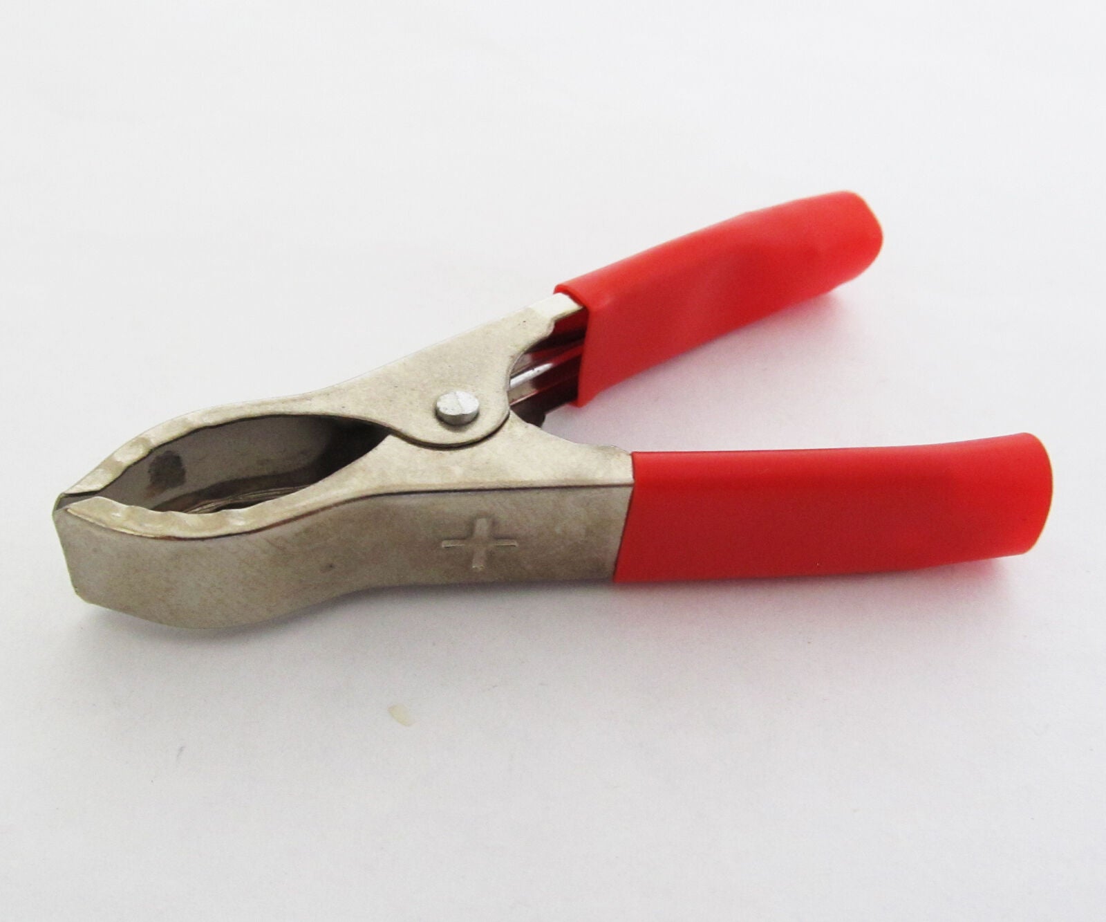 1pc Battery Clip Insulated Clamp 75mm 30A Red 2-0016