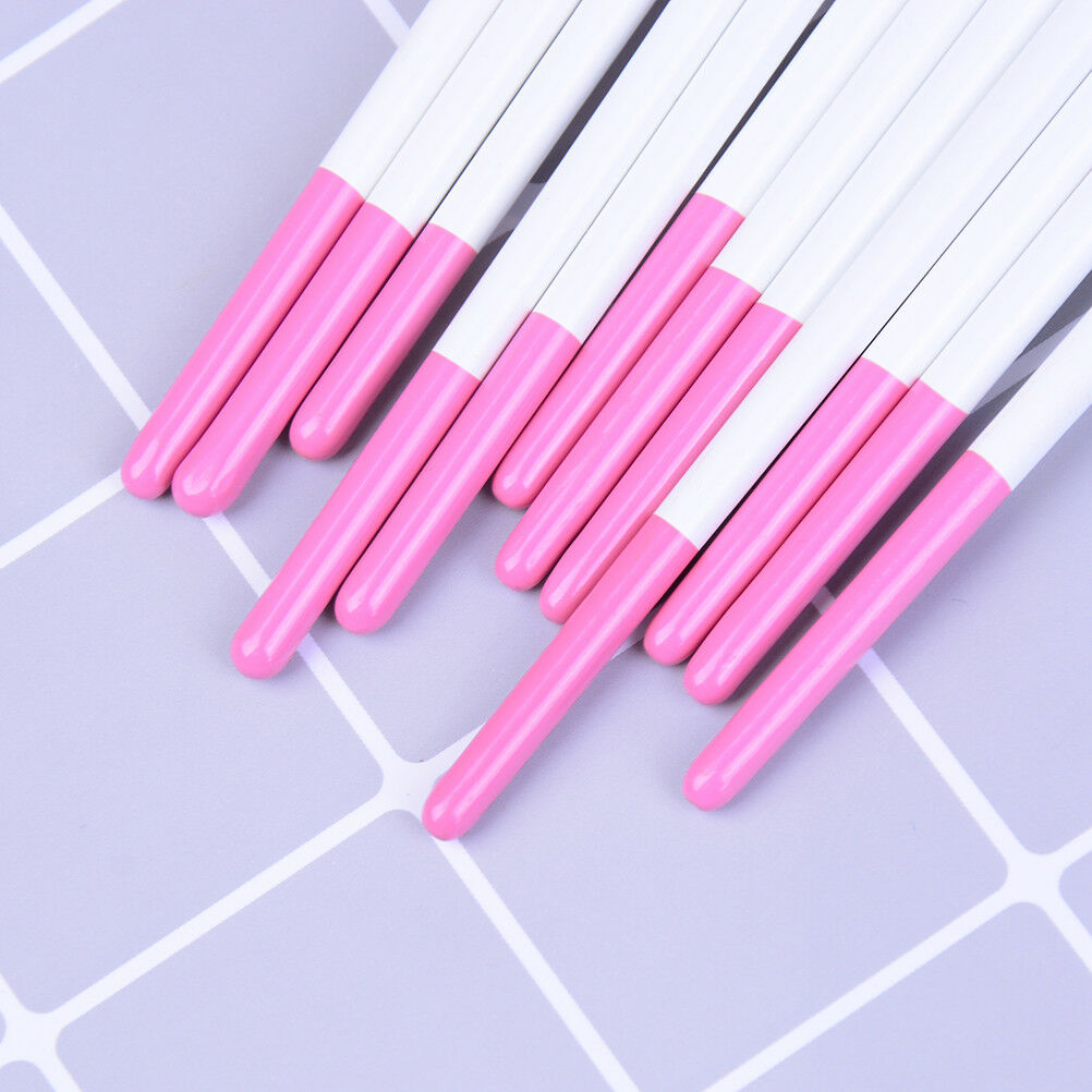 12Pcs Nail art decorations brush set tools DIY painting dotting pen nail tips.DD