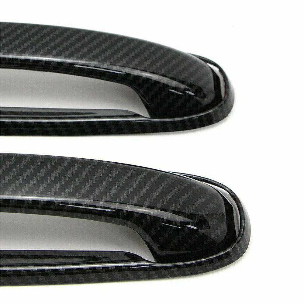 For 02-08 Dodge Ram 1500 2500 3500 03-09 Door Handle Cover Carbon Fiber Pattern
