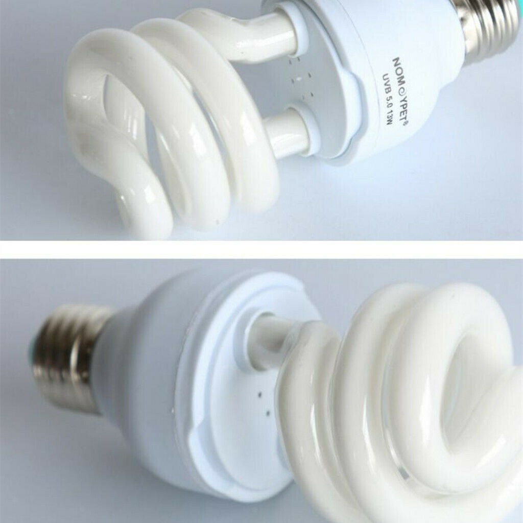 5.0 13W Calcium Reptile Lizard Turtle UV UVB Light Compact Light Bulb