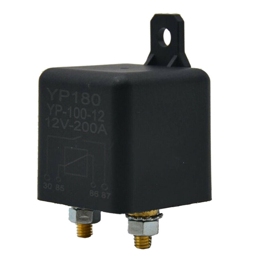 1 Pack 12V DC 200A Car Relay Truck Motor Continuous Automotive Switch NEW