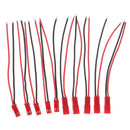 10pcs 100mm JST  Connector With 22AWG Silicon Wire For RC Li-po Battery