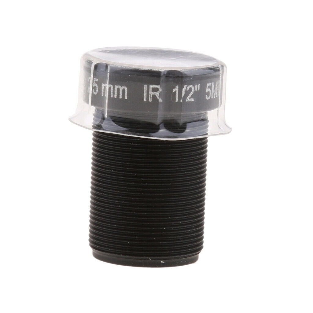 1/2" HD 5mp 25mm 15 ° IR Board CCTV Lens for Security IP Camera