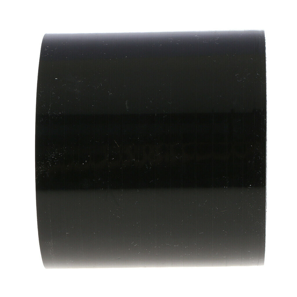 3pcs 4-ply Reinforced 3.5 Inch (89mm) Silicone Coupler Hose Tube Pipe Black