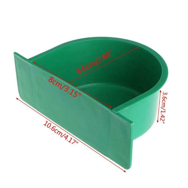 Bird Feeder Water Food Feeding Parrot Cage Plastic Bowl Pigeon Drinking Device