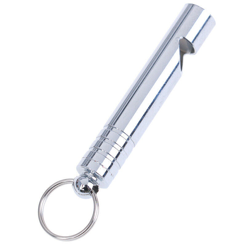 Survival Whistle Stainless Steel Key Chain Lifesaving Emergency SOS OutdoMDJ NL