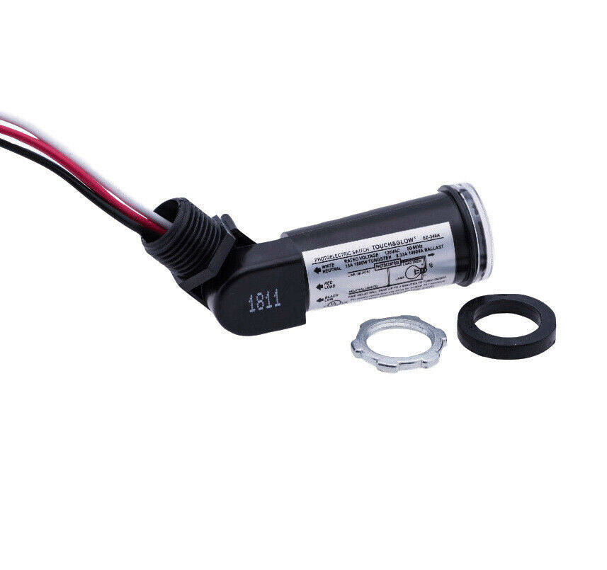 Light Control Switch Photo Battery Sensor Outdoor Rotating Light Control