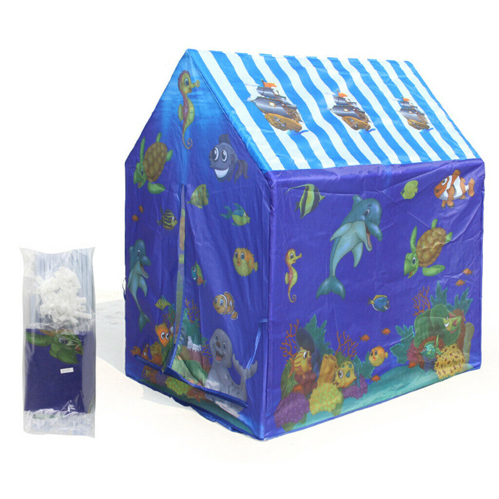 Wigwam Play Tent Outdoor Children's House Boy Girls Gift Underwater World