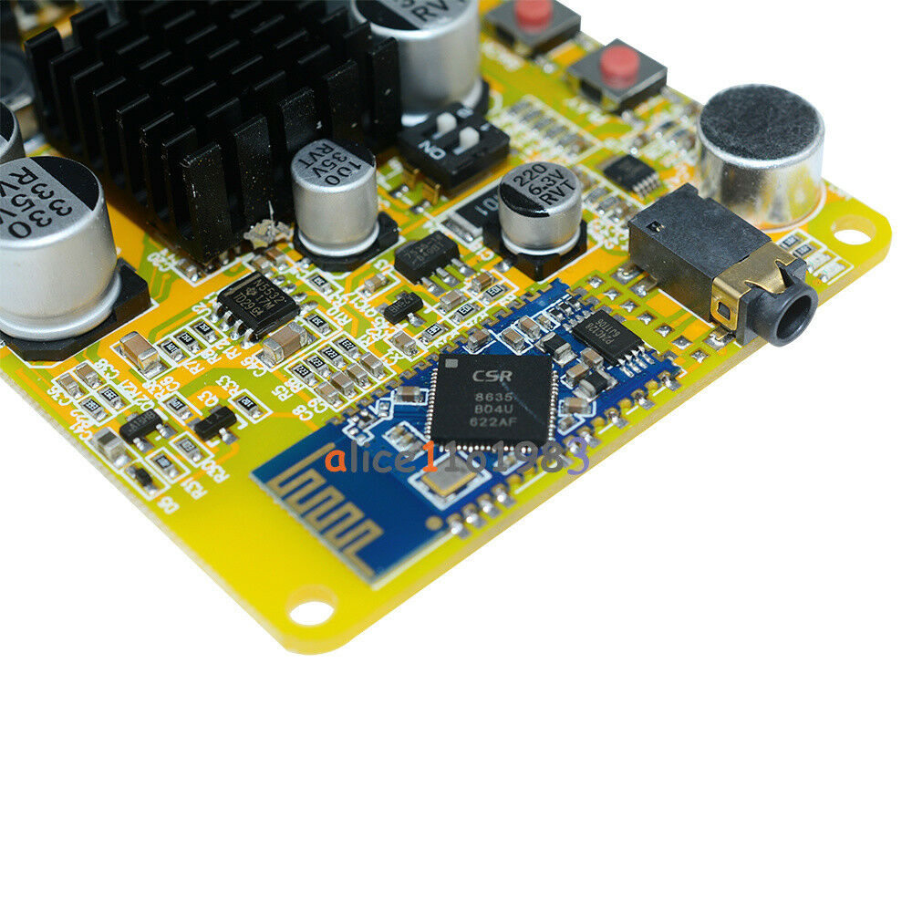 TDA7492 Assemble Bluetooth 4.0 CSR8635 Stereo Power Amplifier Board 2x50W