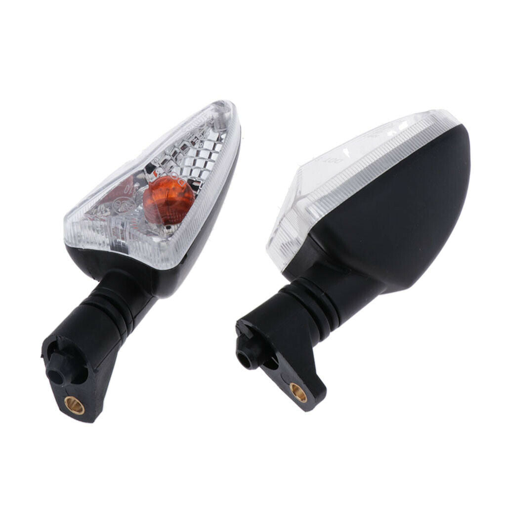 4Pieces LED Turn Signal Indicator 12V Clear Lens for  Daytona 675R