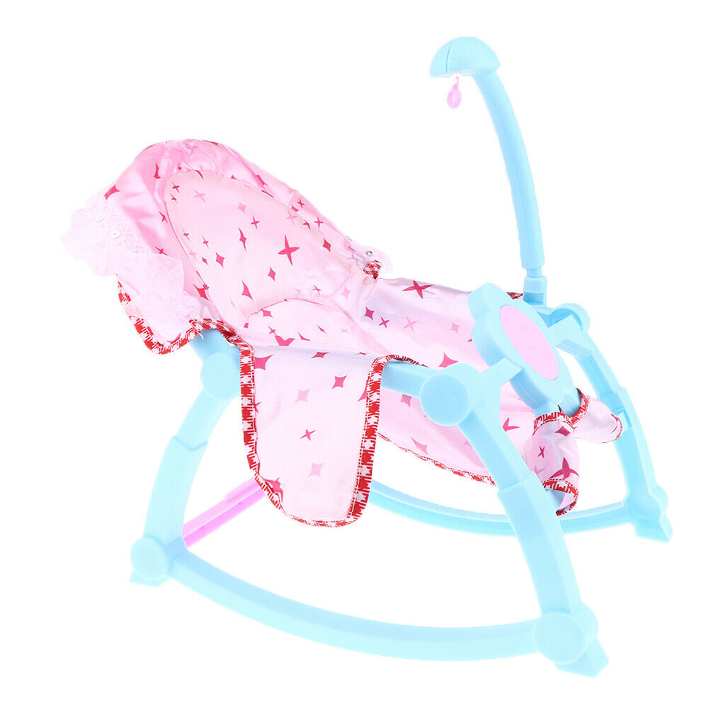 Simulation Newborn Baby Toddler Fun Play Pretend Furniture Bouncer Rocking Chair