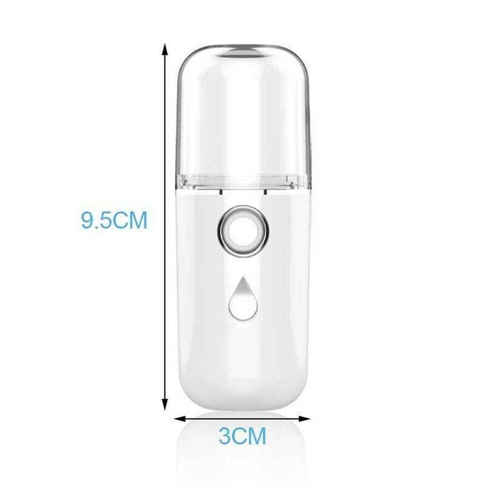 Portable USB Rechargeable Face Nano Mist Sprayer Aroma Diffuser Humidifier US