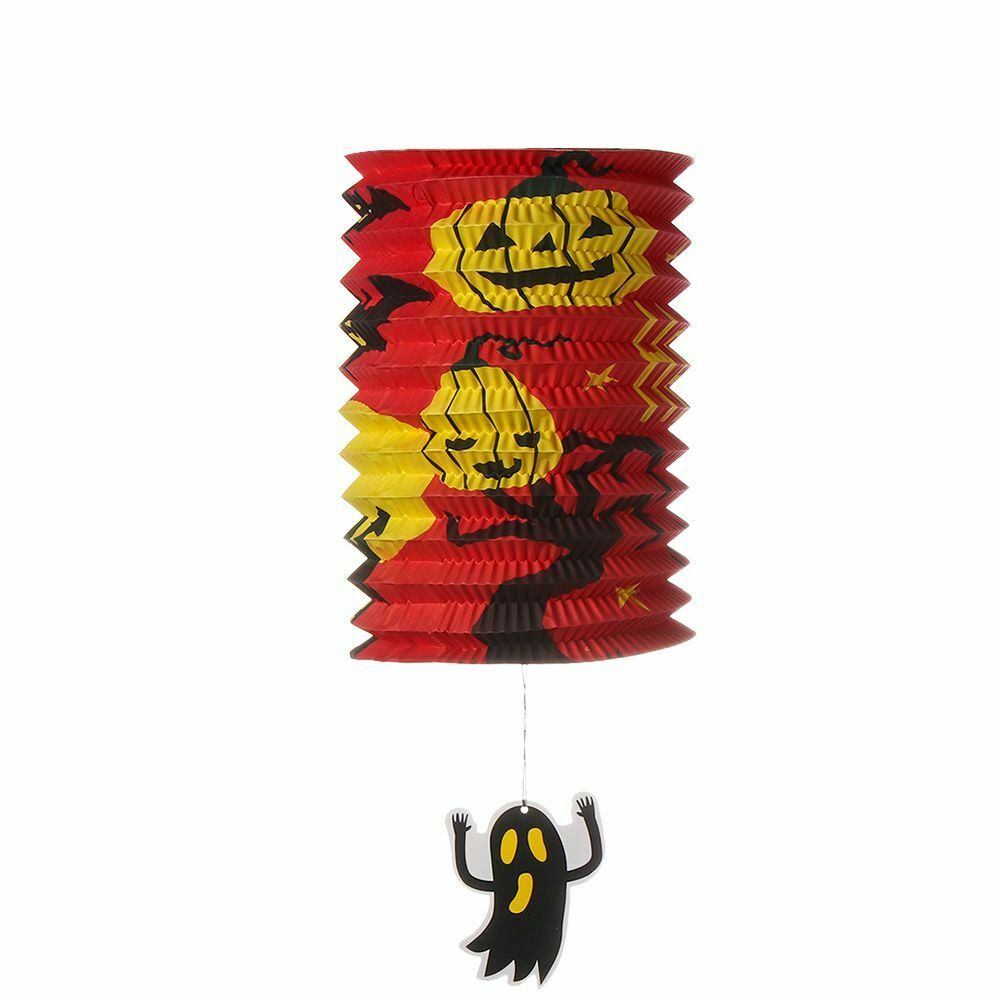 Telescopic Party Decoration Organ Lantern Happy Halloween Paper Lantern