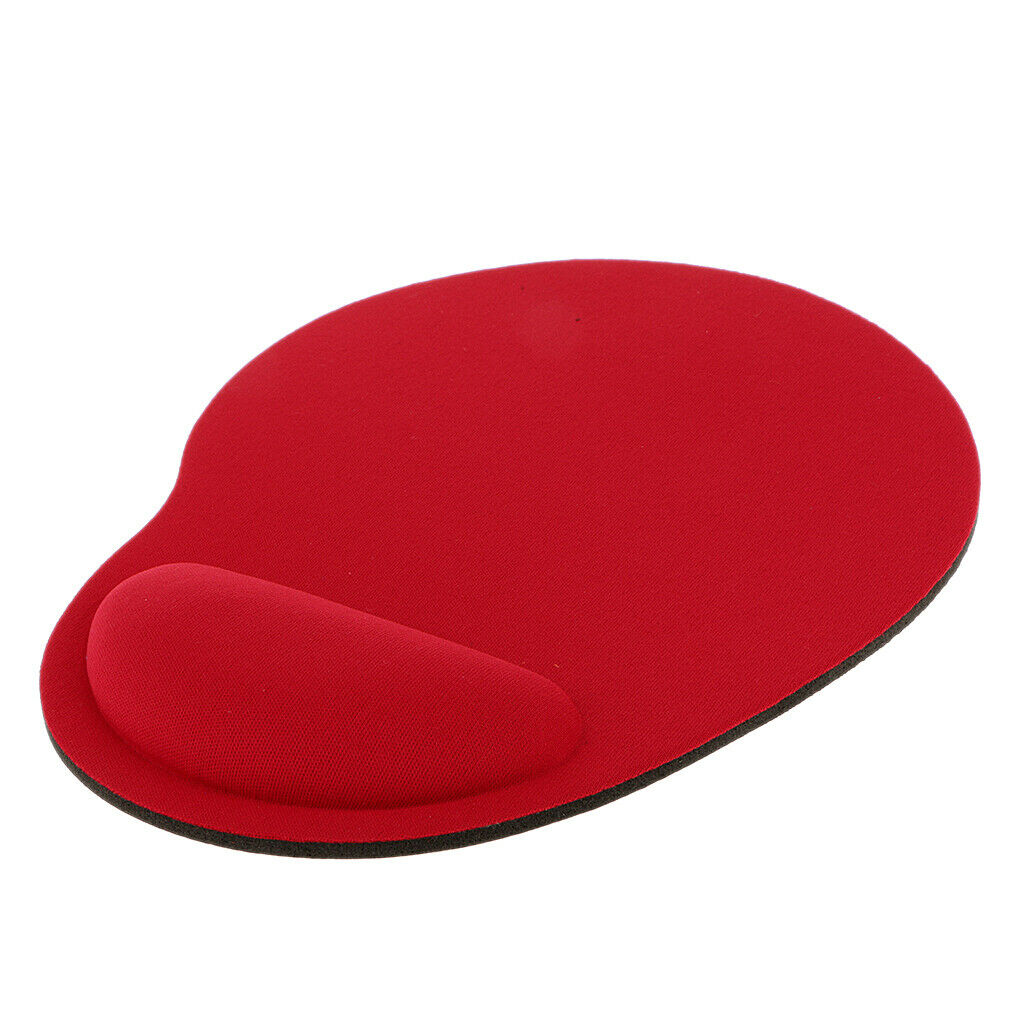 Ergonomic Mouse Pad with Wrist Rest Support, Memory Foam Non-Slip Rubber Base