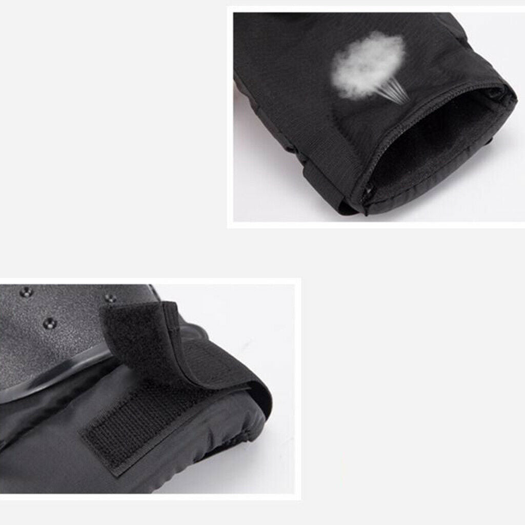 4 Pcs Black Elbow Knee Shin Armor Gear Guard Protector for Riding