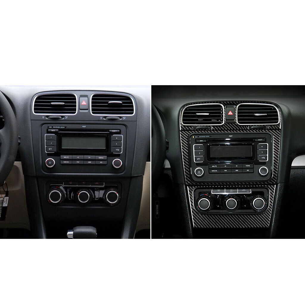 Center Air Outlet CD Panel Trim For Volkswagen VW Golf 6 MK6 GTI 2008-2012