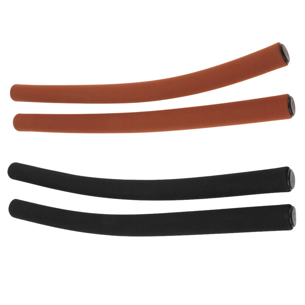 2 Pairs Silicone Handlebar Grips/Bicycle Handle Bar Covers, Suitable for or Road