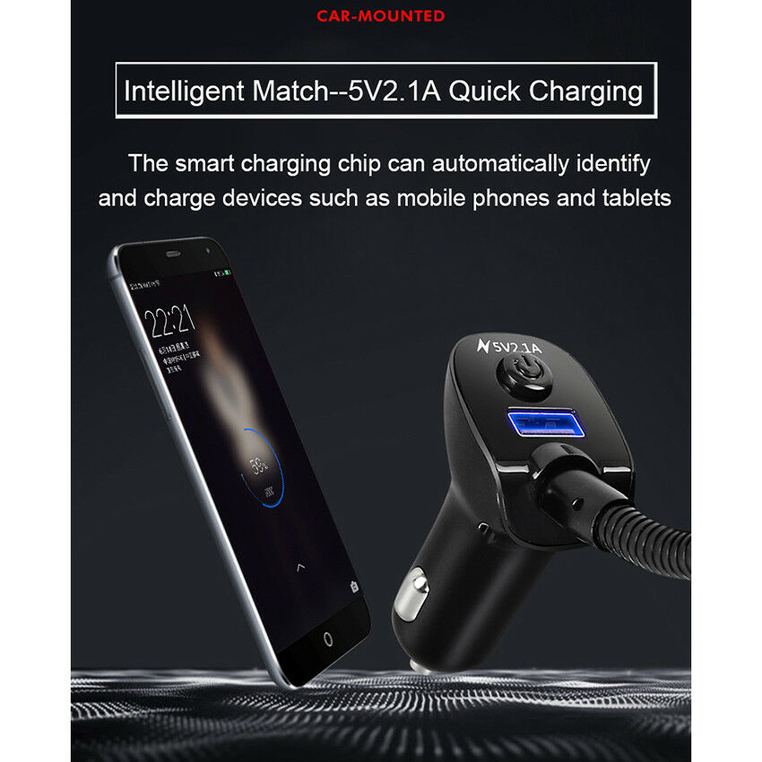 Wireless In-Car Bluetooth  MP3 Radio Adapter Car Fast USB Charger car Charging