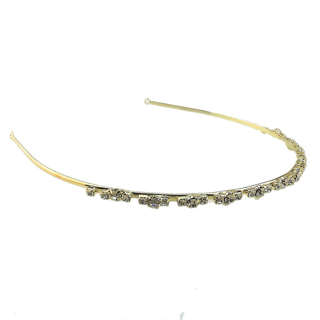 Rhinestone Wedding Tiara Bridal Headband Queen Tiara Crown Hair Accessories