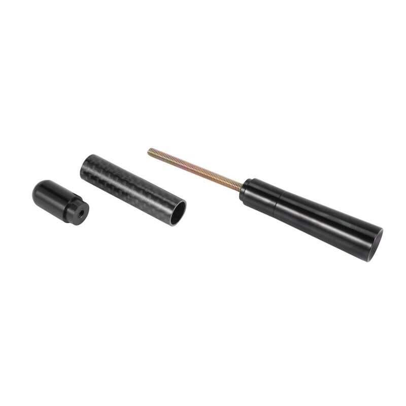 Universal 5 Inch 120mm Black Antenna Carbon Fiber Printer Short-on Car Radio AZ6