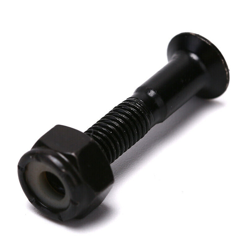 8Pairs Black Carbon Steel  27mm MS3302-1 Skateboard Screws ScooterAccesso.l8