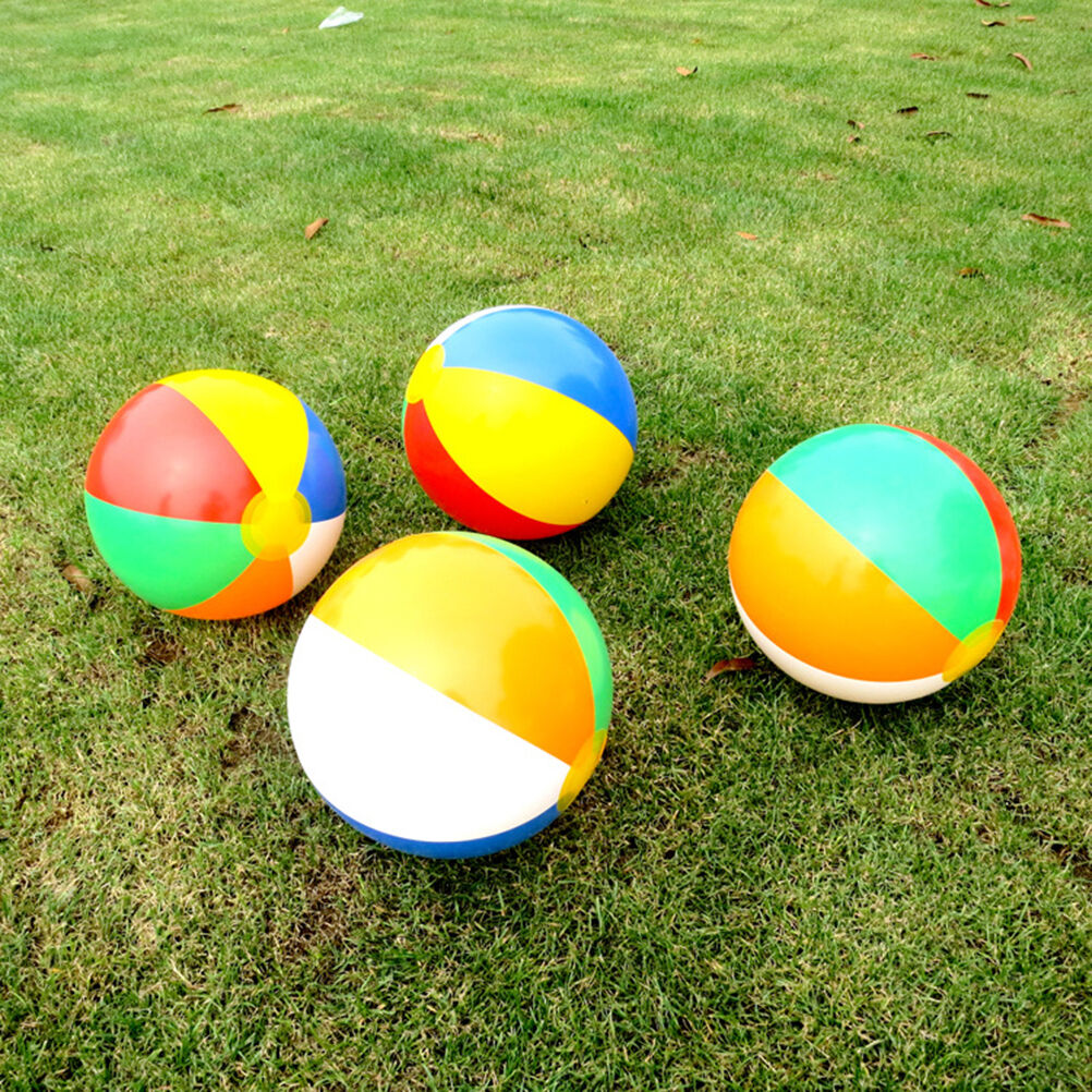 1Pcs Beach Pool Ball Inflatable Aerated Air Stress Water Educational Toys XC