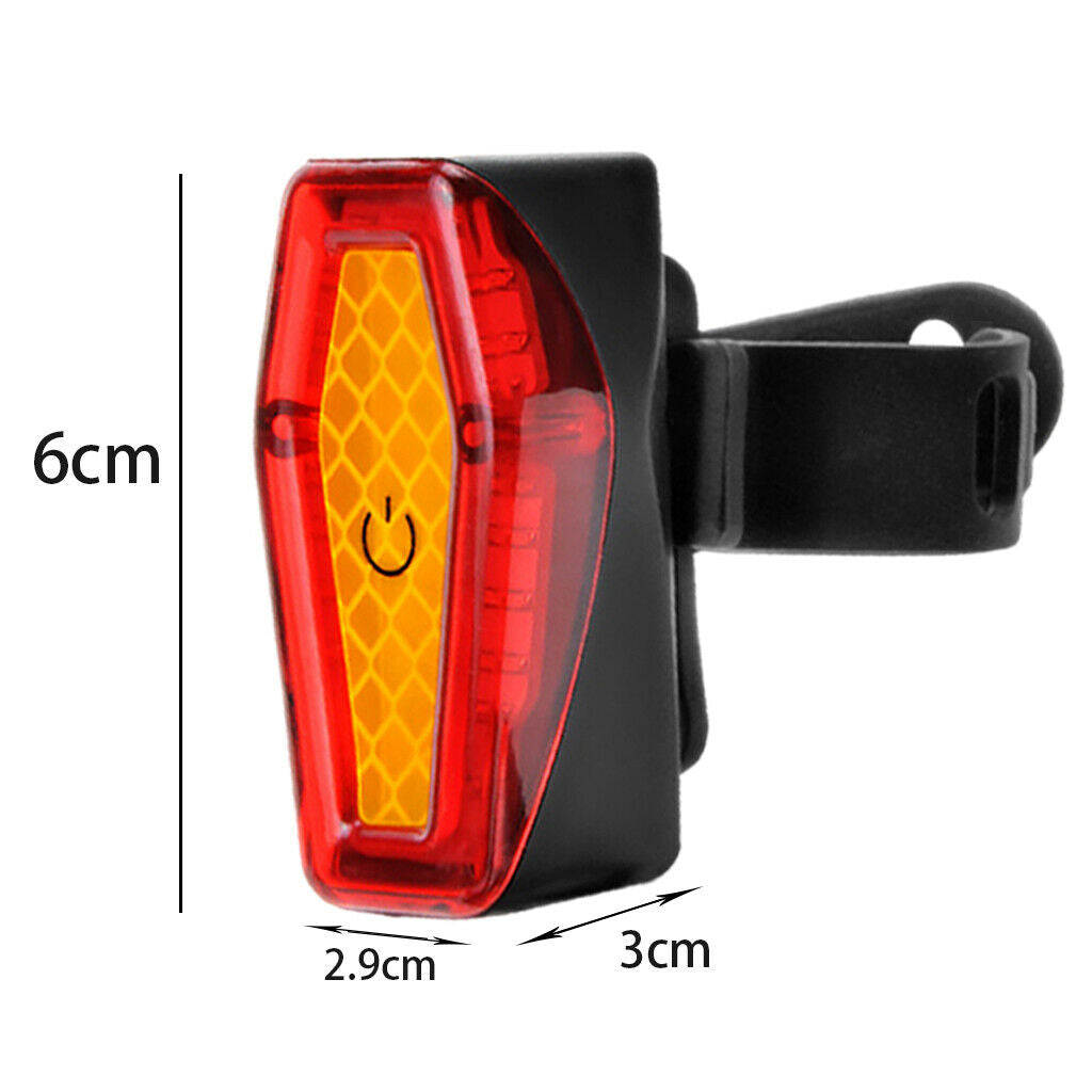 Bike Tail Light Led Taillight Waterproof Road Bicycle Lights Rear Light