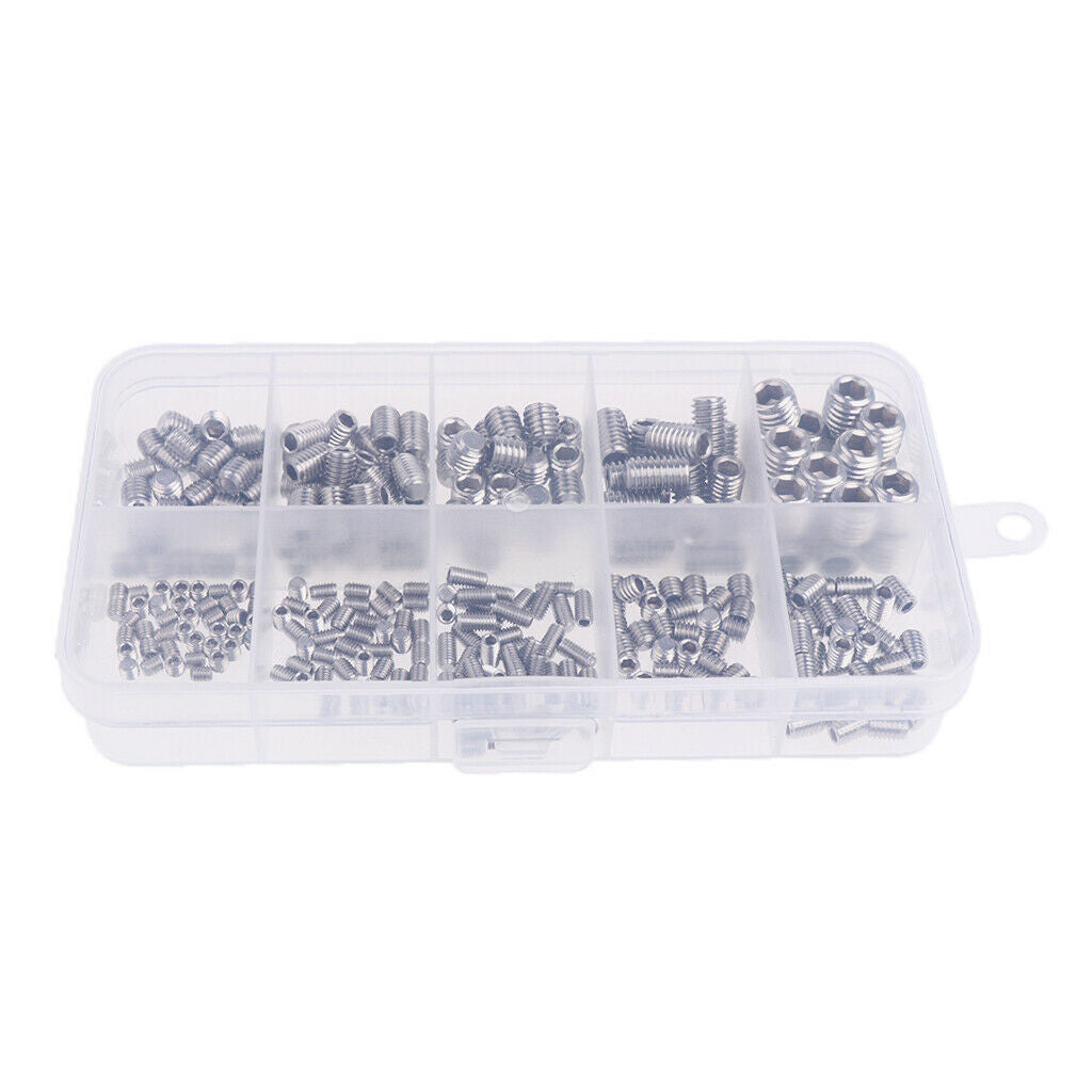 M3 M4 M5 M6 M8 Socket Screw Assortment Allen Head Hex Socket Grub Screws