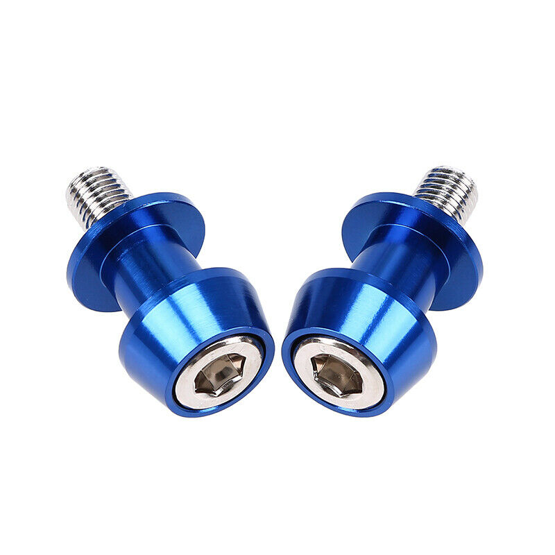 2Pcs Swingarm Spools Slider 10mm Stand Screws Durable For Yamaha Kawasaki Suzuki