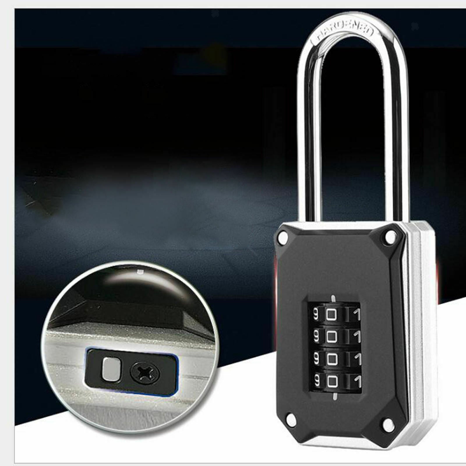 Door Handle Hook Password House Cupboard Lock Box Locker Lock Set for Locker