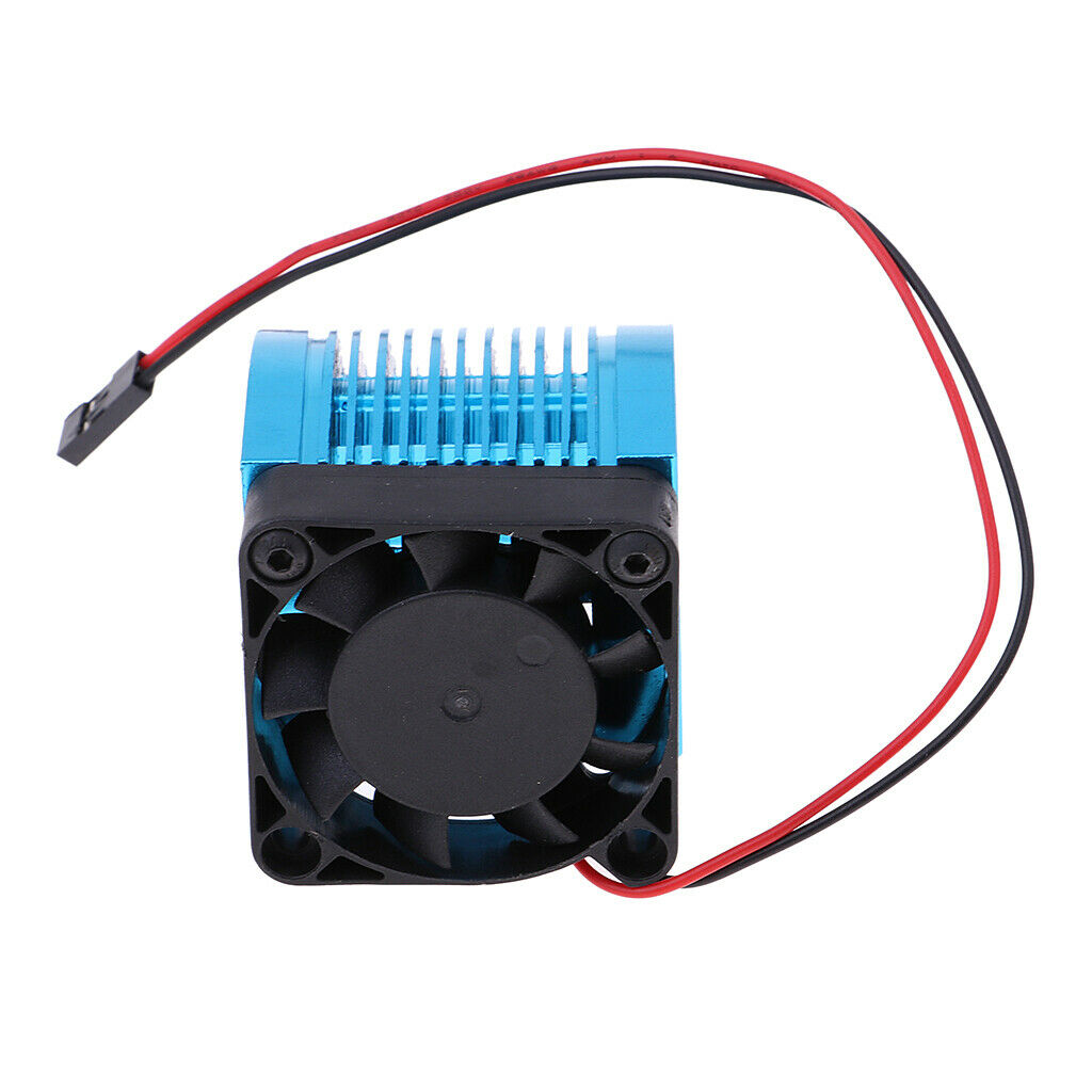 42mm 4268 Brushless Motor Heat Sink with 40mm Cooling Fan RC Car Accessory