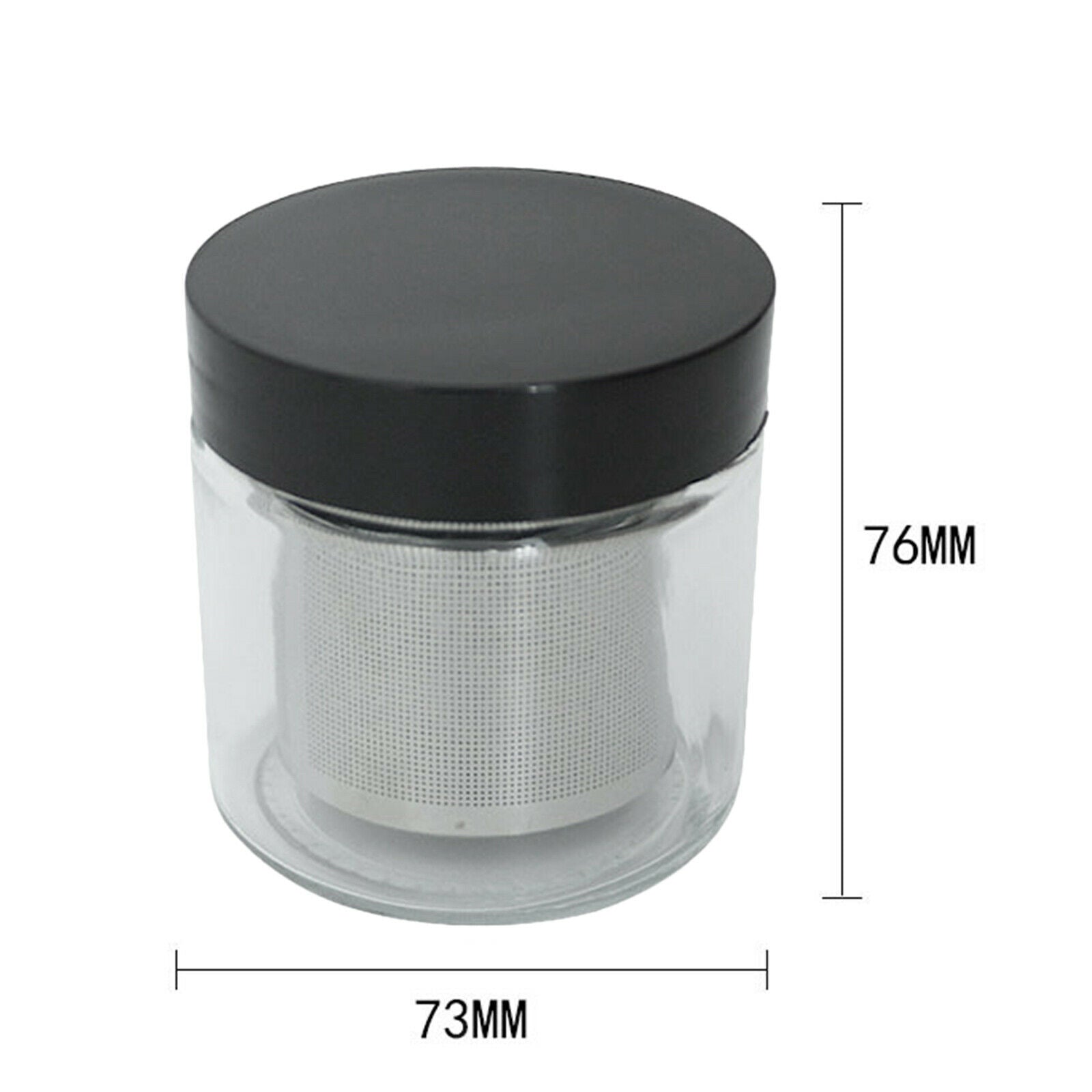 Diamond Washing Cup Cleaning Jar 76x73mm Watchmaker Accessories Alcohol
