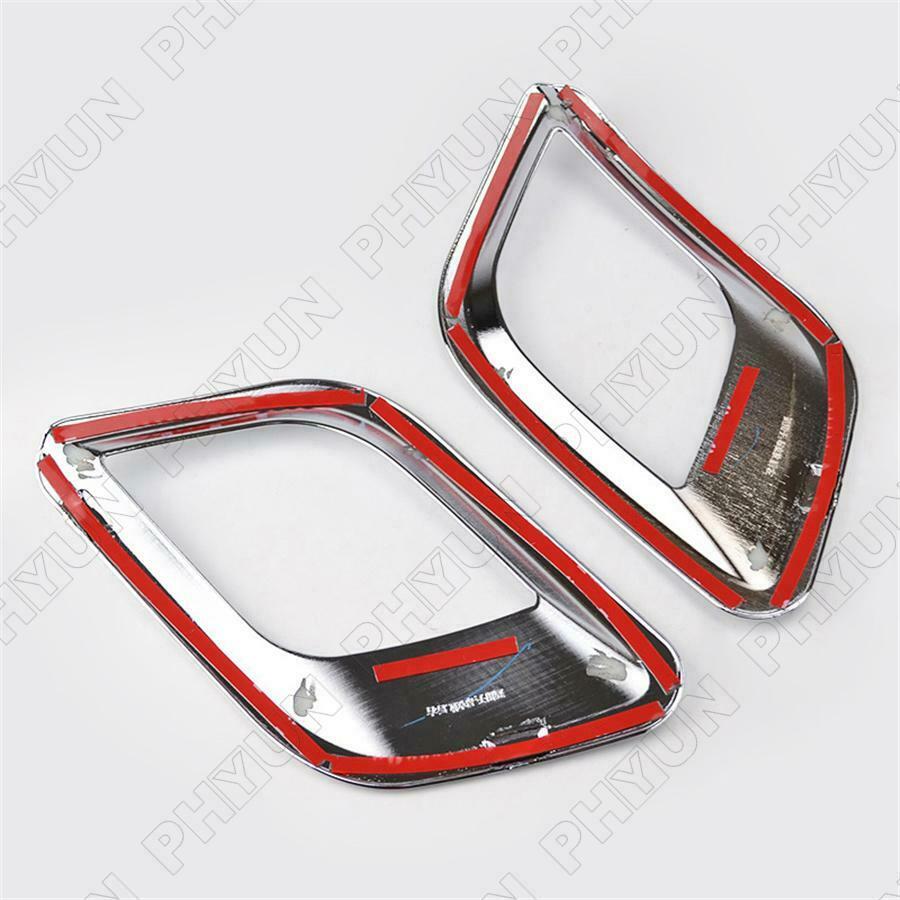 For 2012-2016 Buick Encore Rear Reflector Fog Light Lamp Cover Trim Frames 2Pcs